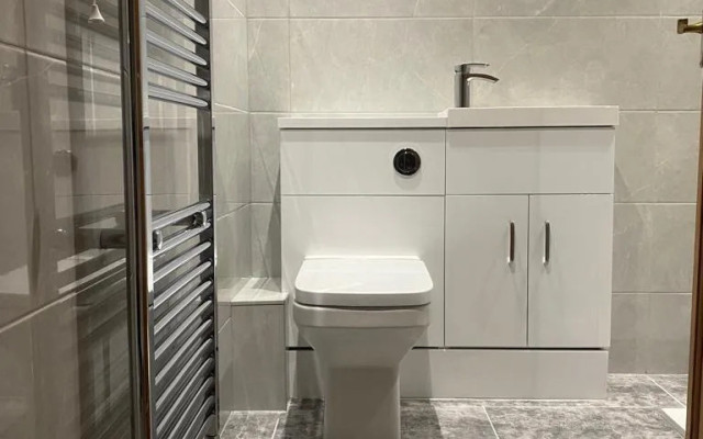Ipswich Plumb Store - Heated towel rail, back-to-wall toilet and WC unit