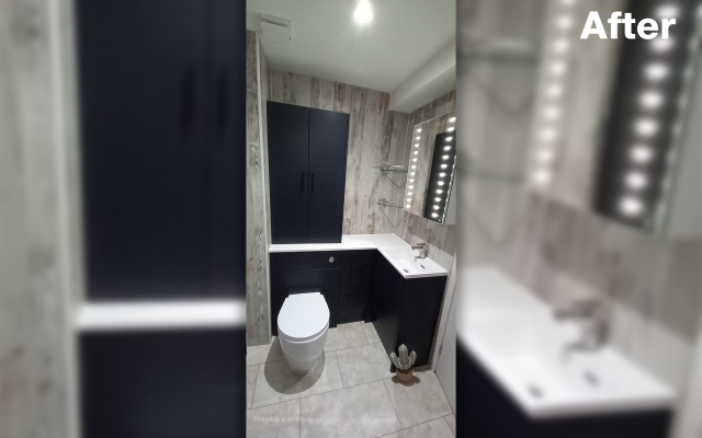 04 - Customer Example - Toilet and Basin After
