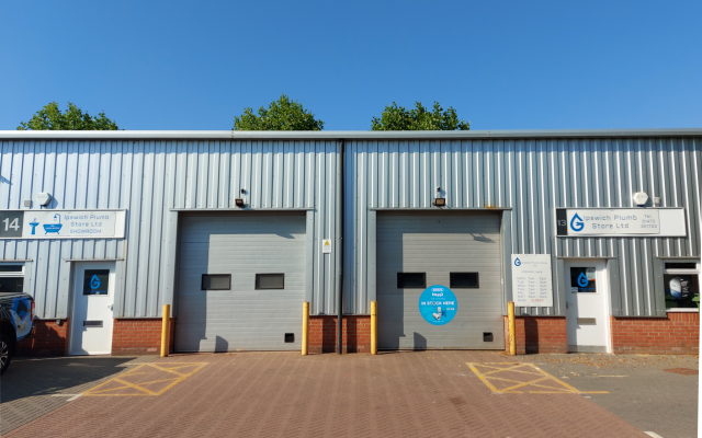 Ipswich Plumb Store - Front view of units 13 & 14